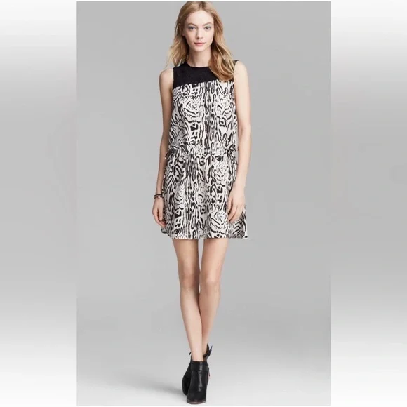 $308.00 NWT JOIE Floreal Silk Dress Size L NEW - Picture 2 of 5